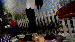 【奴隶岛】—婷婷高跟全体重踩踏小奴