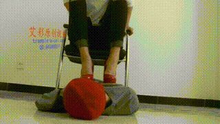 【冰冰女主】红色高跟玩弄贱狗!