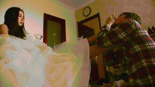 【艾丝女王】–穿着婚纱调教自己的老公小贱狗