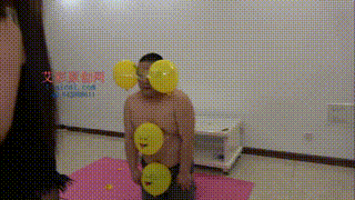 【冷柔】大头皮鞋暴踢气球,爆头爆档