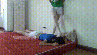 【甜儿】公主性感丝袜虐踩偷钱的LULU G-NV-115