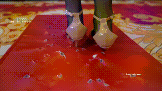 【奴隶岛】—麦可颂细高跟踩穿软垫 k754361564-241110