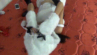 【甜儿】公主黑衣皮袜踩玩LULU G-NV-129