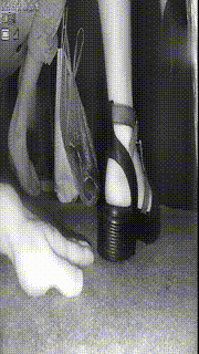 B667–无意识凉鞋踩全手发现不对劲+运动鞋踩手bf42468