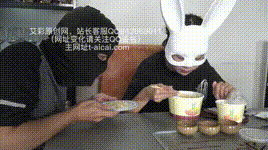 【樱女王】樱女王呕吐物调教老板，嚼烂的食物加口水口痰调教！YC-221012-2封面图
