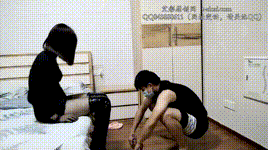 小鱼军官漆皮长靴膝顶肚子踢踹，踩头折磨俘虏 YC-240705-6封面图