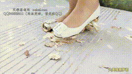 【大美】白色平底鞋踩QQ糖+吐司面包 YC-240727-4