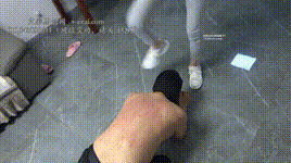 【艾琳S175】运动鞋暴力踢踹，狠跺狗头，藤条狂抽 YC-240808-8封面图
