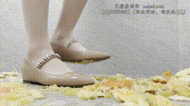 【莓子】平底鞋暴力踩苹果、橘子、吐司面包 YC-250218封面图