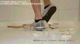 健身美女脏脏帆布鞋制作口水面包狗粮 YC-250327-2封面图