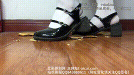 健身美女Lo鞋白丝踩小面包超多口水拉丝 YC-250331-4封面图