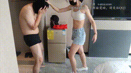 小鱼姐姐健身内衣牛仔短裤，白袜低帮匡威踢爆贱狗再度来袭 YC-250222封面图