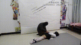 【第5风格】入室捆绑00后白丝脚